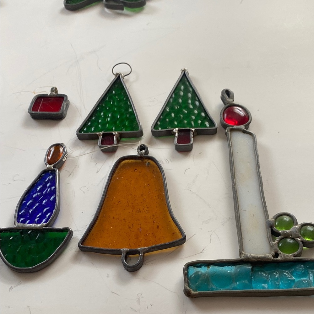 Colorful Stained Glass Ornaments